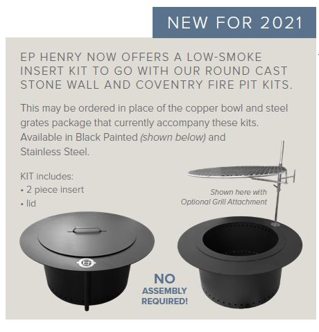 Coventry Fire Pit Kit Ep Henry, Fire Bowl Insert For Fire Pit