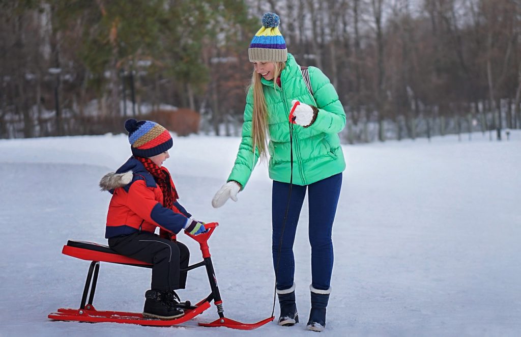 Cold weather worthits Fun activities to get the family outdoors. EP